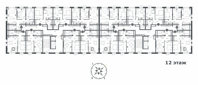 Квартира 42,2 м², 1-комнатная - изображение 2