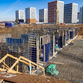 Ход строительства в ЖК «Бунинские Кварталы» за Январь — Март 2023 года, 2