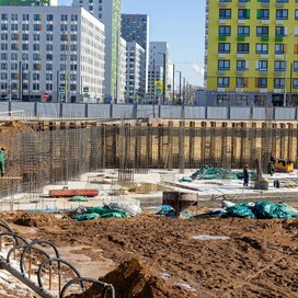 Ход строительства в ЖК «Бунинские Кварталы» за Январь — Март 2023 года, 1