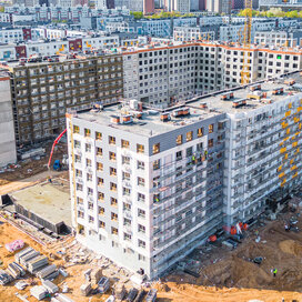 Ход строительства в ЖК «Новая Рига» за Апрель — Июнь 2023 года, 2