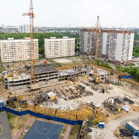 Ход строительства в ЖК «Абрикос» за Апрель — Июнь 2023 года, 3