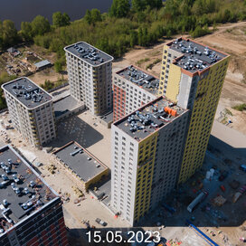 Ход строительства в ЖК Айвазовский City за Апрель — Июнь 2023 года, 6