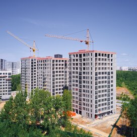 Ход строительства в ЖК «Квартал на Московском» за Июль — Сентябрь 2023 года, 3