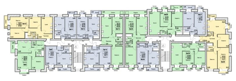 Квартира 36 м², 1-комнатная - изображение 1