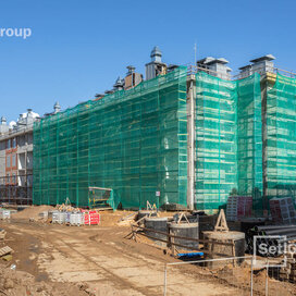 Ход строительства в ЖК «Дворцовый фасад» за Июль — Сентябрь 2023 года, 2