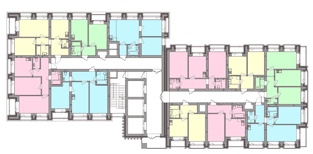 75 м², 3-комнатная квартира 14 390 000 ₽ - изображение 77