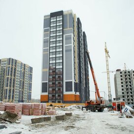 Ход строительства в ЖК «Верхний бульвар» за Январь — Март 2024 года, 2
