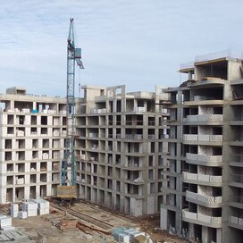 Ход строительства в жилом квартале «Розовое озеро» за Октябрь — Декабрь 2023 года, 1