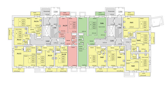 41,3 м², 1-комнатная квартира 3 923 500 ₽ - изображение 4