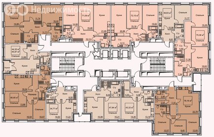 Квартира 83,4 м², 3-комнатная - изображение 2