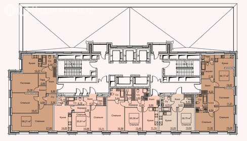 Квартира 65,6 м², 2-комнатная - изображение 2