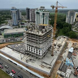 Ход строительства в ЖК «АТОМ» за Апрель — Июнь 2025 года, 6