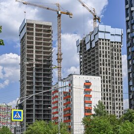 Ход строительства в ЖК «Трилогия «Кристалл»» за Апрель — Июнь 2025 года, 1