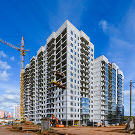 Ход строительства в жилом районе «Чистые пруды» за Июль — Сентябрь 2025 года, 2