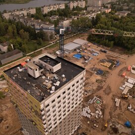 Ход строительства в ЖК «Новая Жизнь – Львовская» за Июль — Сентябрь 2025 года, 4