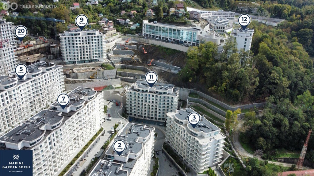 Апарт-отель Marine Garden Sochi - изображение 32