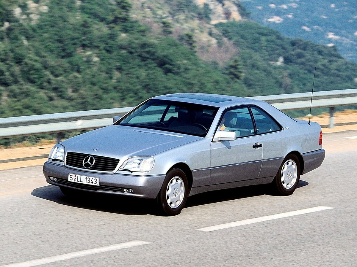 Mercedes-Benz CL-Класс I (C140), Купе: фото поколения