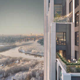 Купить квартиру - студию с террасой в «Клубный квартал «Крылатская 33»» в Москве и МО - изображение 3