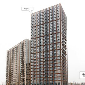 Ход строительства в ЖК «Квартал Румянцево» за Октябрь — Декабрь 2025 года, 2