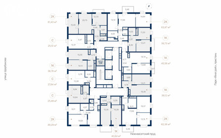 Квартира 39,1 м², 1-комнатная - изображение 2