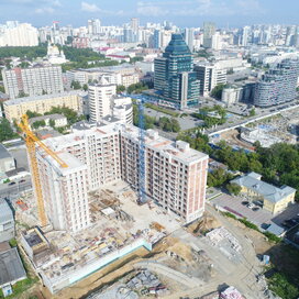 Ход строительства в ЖК «Александровский сад» за Июль — Сентябрь 2020 года, 6