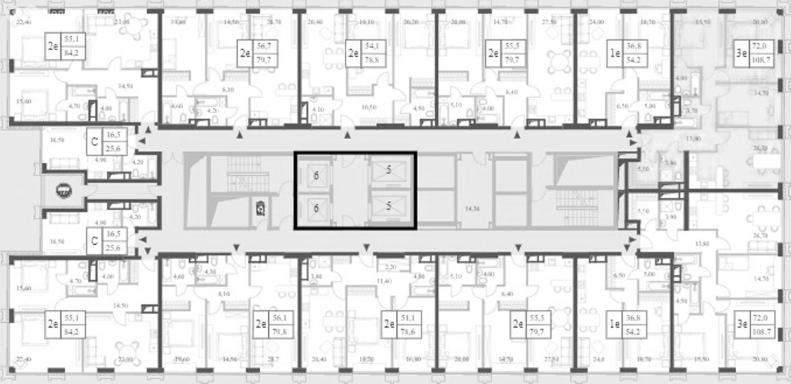 26,4 м², квартира-студия 15 000 000 ₽ - изображение 125