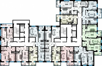 39,5 м², 2-комнатная квартира 4 000 000 ₽ - изображение 66