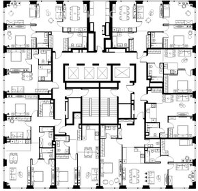 33,8 м², 1-комнатная квартира 22 653 692 ₽ - изображение 37