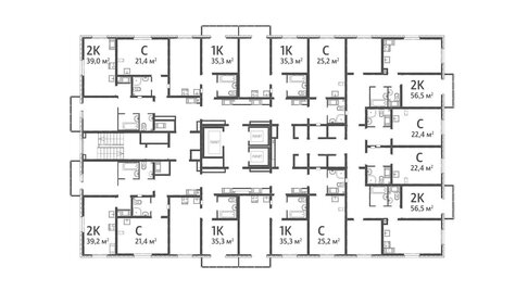 Квартира 32,4 м², 1-комнатная - изображение 3