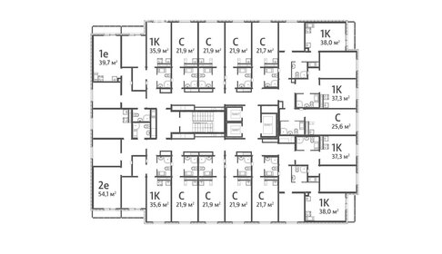 Квартира 22 м², студия - изображение 2