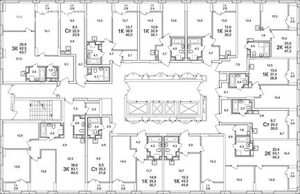 Квартира 26,1 м², студия - изображение 1