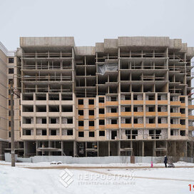 Ход строительства в ЖК «Ломоносовъ» за Январь — Март 2022 года, 1