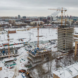 Ход строительства в ЖК «Павелецкая Сити» за Январь — Март 2022 года, 5