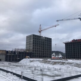 Ход строительства в ЖК «Финский дворик» за Октябрь — Декабрь 2021 года, 6