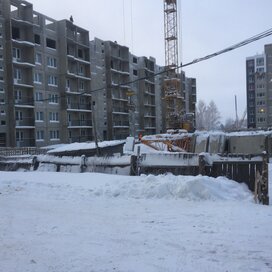 Ход строительства в ЖК «Чемпион» за Январь — Март 2022 года, 2