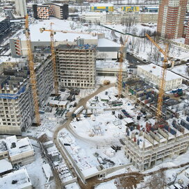 Ход строительства в ЖК «Профит» за Январь — Март 2022 года, 3