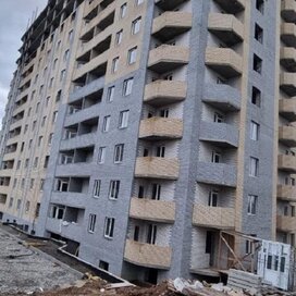 Ход строительства в ЖК по пр. Клыкова за Октябрь — Декабрь 2021 года, 2