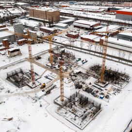 Ход строительства в  «Кавказский бульвар 51» за Январь — Март 2022 года, 3