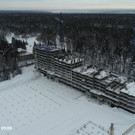 Ход строительства в ЖК «Акварель» за Январь — Март 2022 года, 2