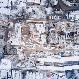 Ход строительства в ЖК «Альпы» за Октябрь — Декабрь 2021 года, 4