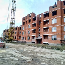 Ход строительства в ЖК «Парковый (ИСК «Новомосковский строитель»)» за Октябрь — Декабрь 2021 года, 1