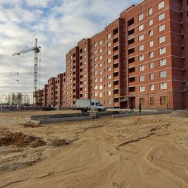 Ход строительства в ЖК «Парковый (ИСК «Новомосковский строитель») » за Октябрь — Декабрь 2021 года, 5