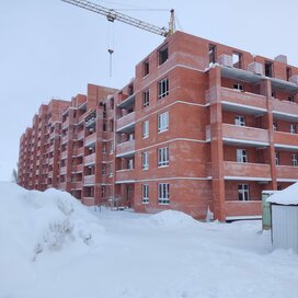 Ход строительства в ЖК «Парковый (ИСК «Новомосковский строитель»)» за Январь — Март 2022 года, 6