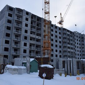 Ход строительства в микрорайоне «Болховский» за Январь — Март 2022 года, 5