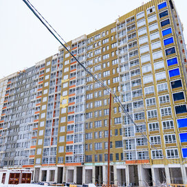 Ход строительства в жилом районе «Белые ночи» за Январь — Март 2022 года, 3