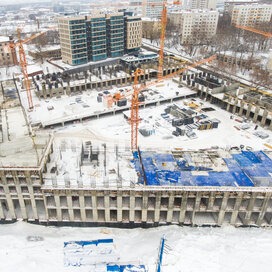 Ход строительства в ЖК Level Причальный за Январь — Март 2022 года, 2