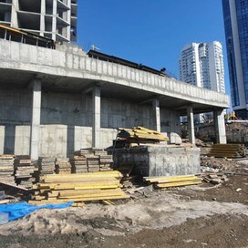 Ход строительства в ЖК «Арт» за Январь — Март 2022 года, 2