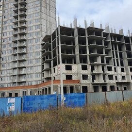 Ход строительства в ЖК «Лазурный» за Октябрь — Декабрь 2021 года, 2