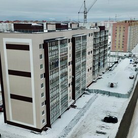 Ход строительства в ЖК «Современник» за Октябрь — Декабрь 2021 года, 3