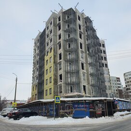 Ход строительства в ЖК «Пряник» за Январь — Март 2022 года, 6
